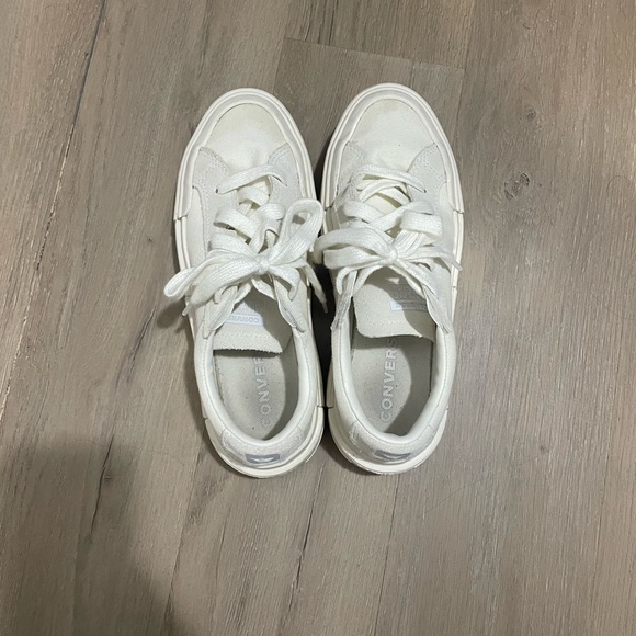 White Converse All Star Cruise Platform - Picture 5 of 7